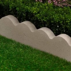 B&M Scallop Edging - Grey