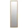 B&M Over Door Mirror 120 X 30cm - Brown