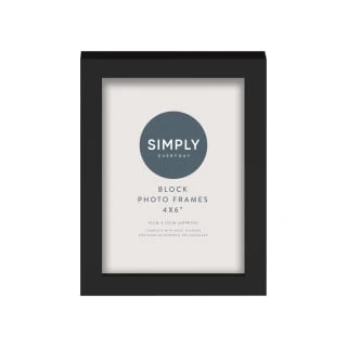 Simply Everyday 4 X 6" Block Frames 3pk - Black - Image 3