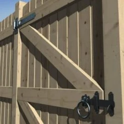 B&M Heavy Duty Hinge Set 10 Hinges - Black