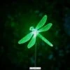 B&M Colour Changing Solar Stake Light - Dragonfly