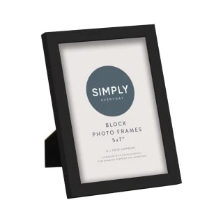 Simply Everyday 5 X 7" Block Frames 3pk - Black - Image 2