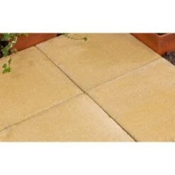 B&M Textured Buff Paving Stone 450 X 450mm