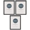 Simply Everyday A4 Block Frames 3pk - Black
