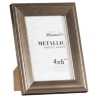B&M Metallic Photo Frames 4 X 6" 2pk