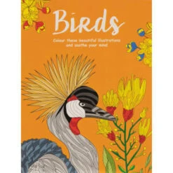 B&M Adult Colouring Book - Birds