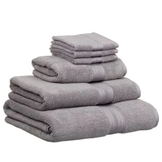 B&M Signature Zero Twist Bath Towel - Grey - Image 3