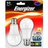 Energizer 60W B22 White Bulb 2pk