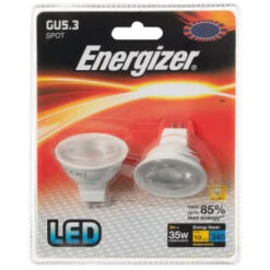 Energizer LED 35W GU5.3 Spot Light 2pk