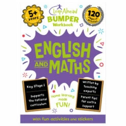 B&M Leap Ahead Workbook English & Maths 5+