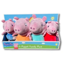 Peppa Pig Plush Family 4pk