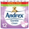 Andrex Gentle Clean Toilet Tissue 12pk
