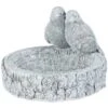 B&M Stone Effect Bird Bath