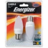 Energizer LED 40W E27 Candle Bulb 2pk