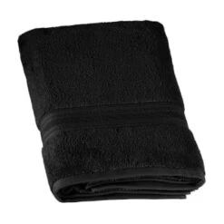 B&M Signature Bath Towel - Black