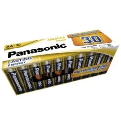 Panasonic AA Alkaline Batteries 30pk