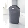 B&M Padded Diamante Laundry Bag - Grey