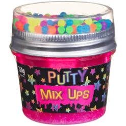 B&M Putty Fluffy Slime 150g - Multi-Coloured Balls