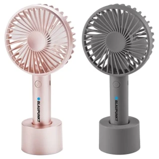 Blaupunkt Rechargeable Handheld Fan - Rose Gold - Image 4