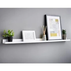 Lokken Picture Shelf 120cm - White