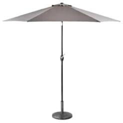 Crank Handle Parasol 2.7m - Grey