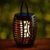 Morocco Flame Effect Solar Lantern