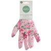 Fashion Nitrile Coated Garden Glove - Floral