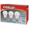 Eveready 60W B22 Eco Halogen Bulb 3pk