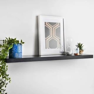 Lokken Floating Shelf 100cm - Black