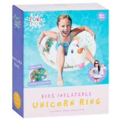 B&M Kids Inflatable Swim Ring - Unicorn