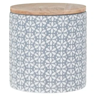 B&M Embossed Geometric Storage Canisters 3pc - Image 4