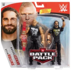 B&M WWE Lesnar Vs Rollins Battle Pack Action Figures 2pk