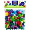 Hobby World Luxury Coloured Pom Poms