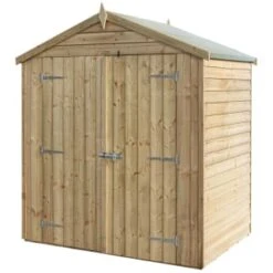Natural Timber Garden Shed 4 X 6ft