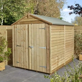 Natural Timber Garden Shed 6 X 8ft - Image 2
