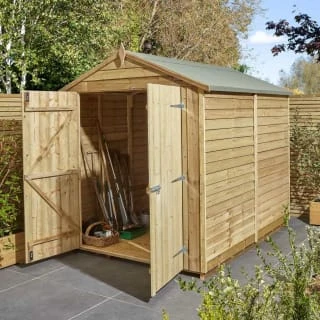 Natural Timber Garden Shed 6 X 8ft - Image 3