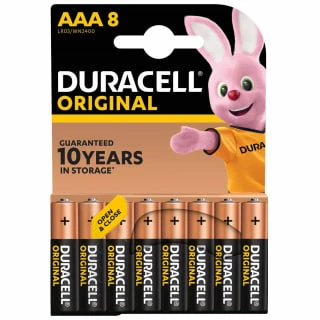 Duracell Alkaline AAA Batteries 8pk