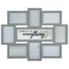 B&M Multi Aperture Photo Frame 8pc - Family Is Everything