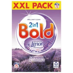 Bold 2-in-1 Washing Powder 75W - Lavender & Camomile