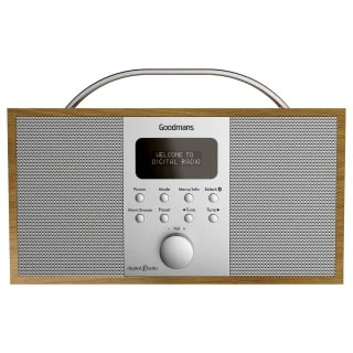 Goodmans Wooden DAB Radio With Bluetooth - Image 2