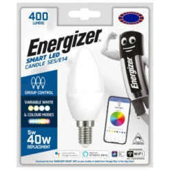 Energizer Smart LED Candle Bulb SES/E14
