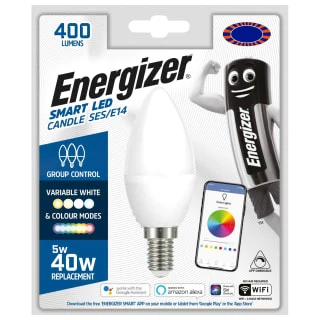 Energizer Smart LED Candle Bulb SES/E14
