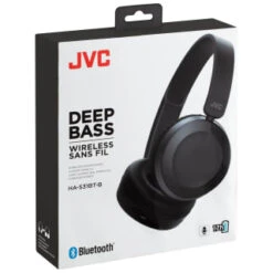 JVC Deep Bass Bluetooth Headphones - Black