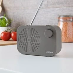 Goodmans Compact DAB Digital Radio - Grey