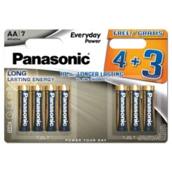 Panasonic AA Alkaline Batteries 7pk