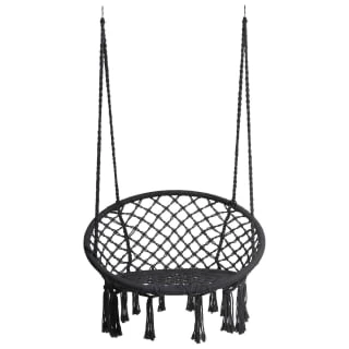 B&M Vancouver Hanging Chair - Black - Image 3