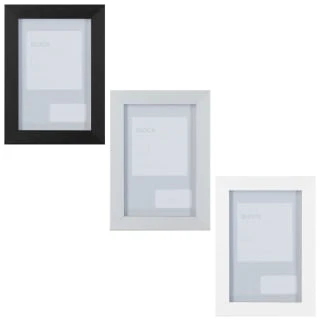 B&M Block Photo Frame 4 X 6" 2pk - Grey - Image 4