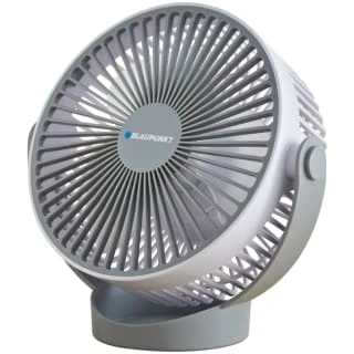 Blaupunkt Cordless Desk Fan 7" - White & Silver - Image 2