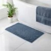 B&M Signature Microfibre Noodle Bath Mat - Blue