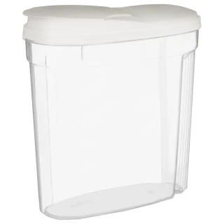 B&M Cereal Storage Container Set 2pk - White - Image 4